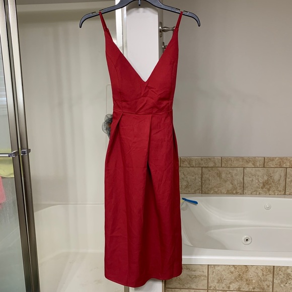 NWOT Red Dress - Picture 2 of 9